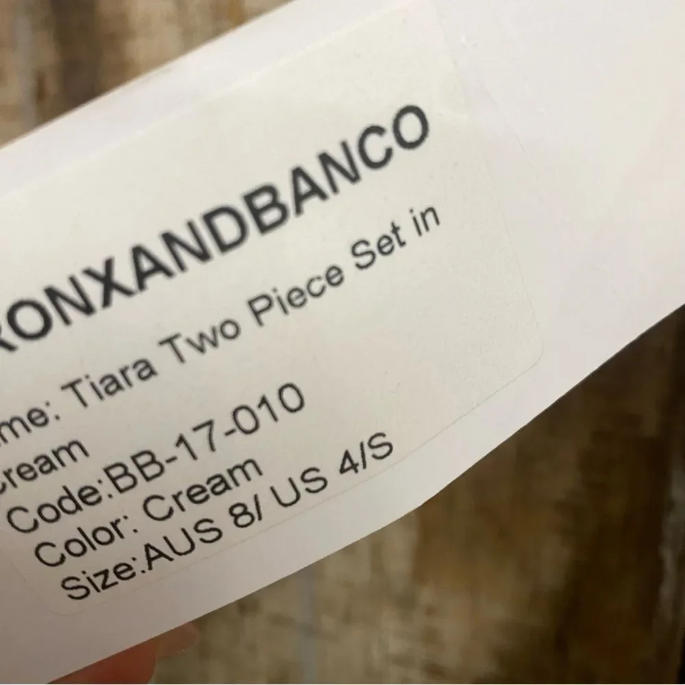 Bronx and Banco Tiara Two Piece Set Cream
High Low Dress top skirt Revolve 4 - Picture 12 of 15